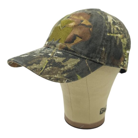 Mossy Oak Break Up Pattern Camo Adjustable Cap Trucker Baseball Hunting Hat - Picture 2 of 13